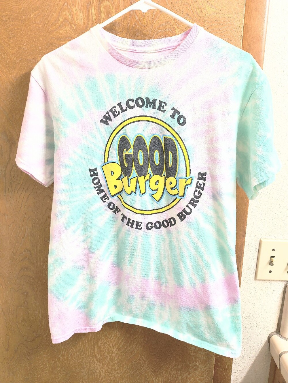Retired Nickelodeon Good Burger Tie Dye Graphic T Shirt From Hot Topic